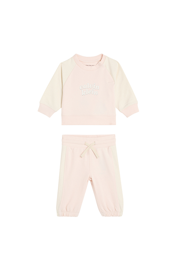 Calvin Klein Bebek Takım LV1CKTJI15 Pembe