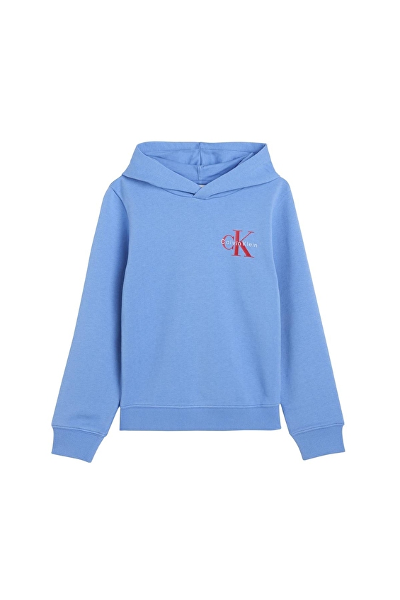 Calvin Klein Erkek Çocuk Kız Çocuk Sweat LV1CKTJB08 Mavi