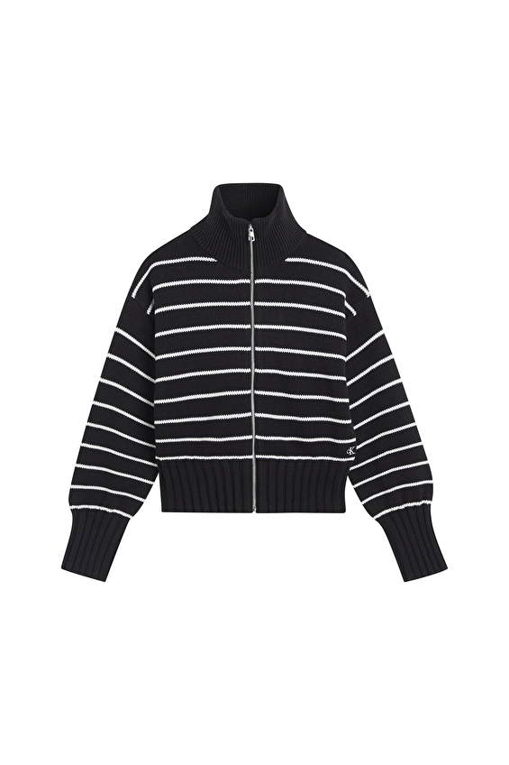 Calvin Klein Kız Çocuk Triko LVCKTJF04G Siyah