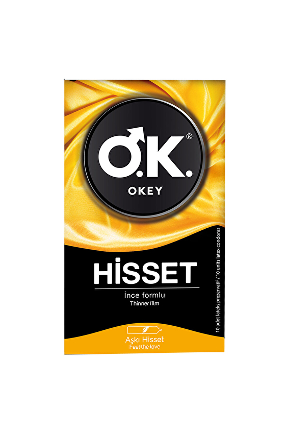 Okey Prezervatif Hisset 2023 10'lu