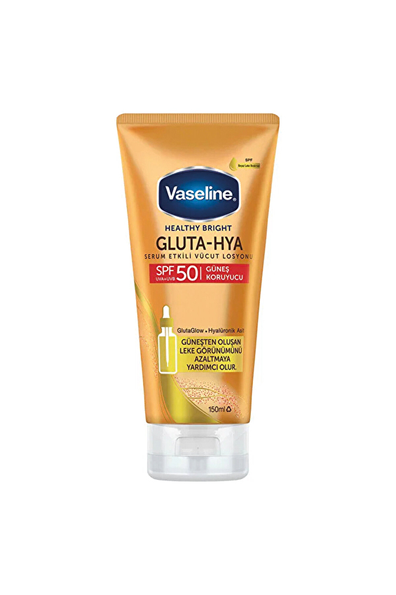Vaseline Glu-Hya Serum Etkili Vücut Losyonu Güneş Koruyucu 150 ml Vaseline Glu-Hya Serum Etkili Vücut Losyonu Güneş Koruyucu 150 ml