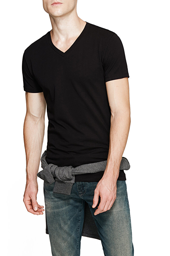 Mavi Erkek Tişört 061748 900 Siyah Mavi Erkek Tişört 061748 900 Siyah