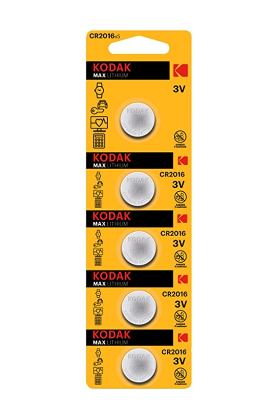 Kodak Düğme Pil 2016 5'li