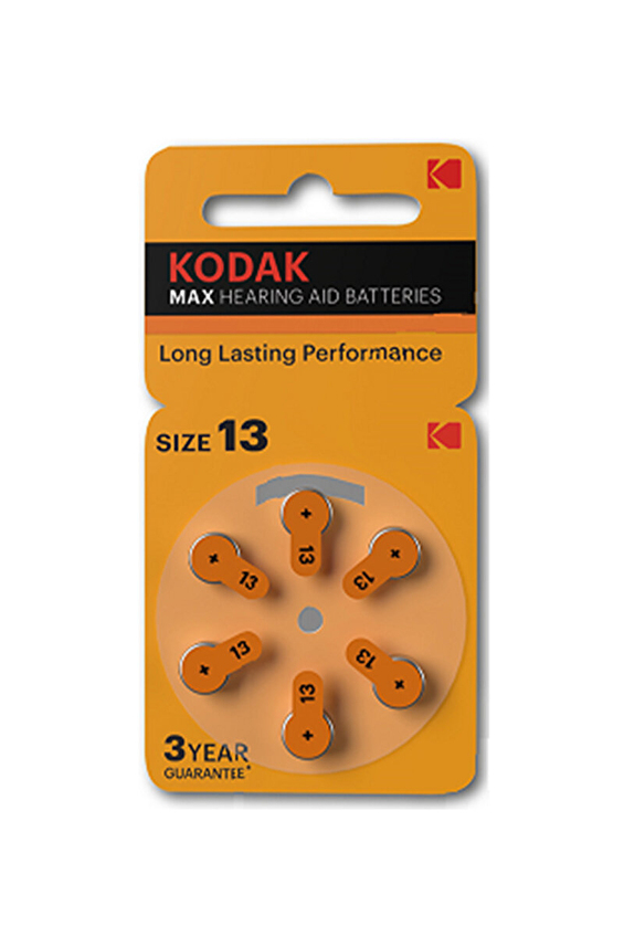 Kodak İşitme Cihazı Pili p13 6 Adet