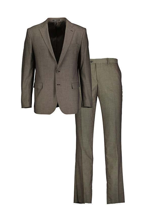 Süvari Mono Yaka Regular Fit Erkek Takım Elbise 1007000254 Antrasit Süvari Mono Yaka Regular Fit Erkek Takım Elbise 1007000254 Antrasit