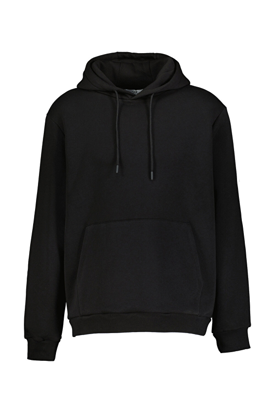 Süvari Regular Fit Straight Fit Kapişonlu Yaka Erkek Triko2013700458 Siyah Süvari Regular Fit Straight Fit Kapişonlu Yaka Erkek Triko2013700458 Siyah