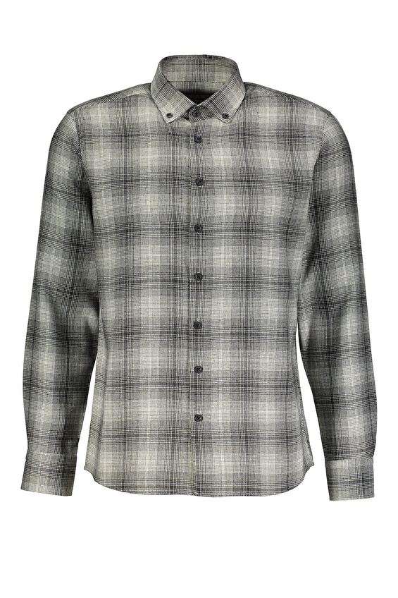 Süvari Slim Fit Erkek Gömlek 2008100116 Siyah Süvari Slim Fit Erkek Gömlek 2008100116 Siyah