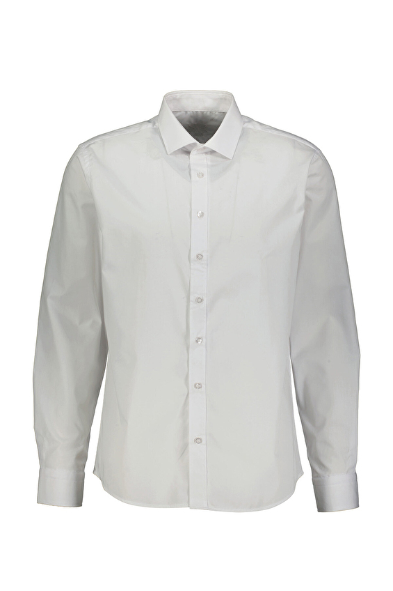 Süvari Slim Fit Klasik Yaka Erkek Gömlek 1007100652 Beyaz Süvari Slim Fit Klasik Yaka Erkek Gömlek 1007100652 Beyaz