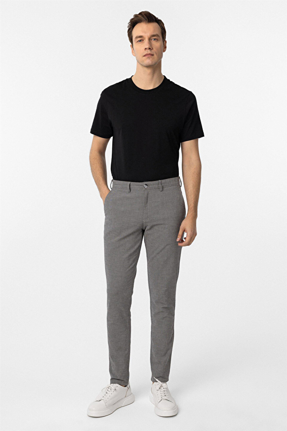 Süvari Slim Fit Erkek Pantolon 2020500681 Siyah