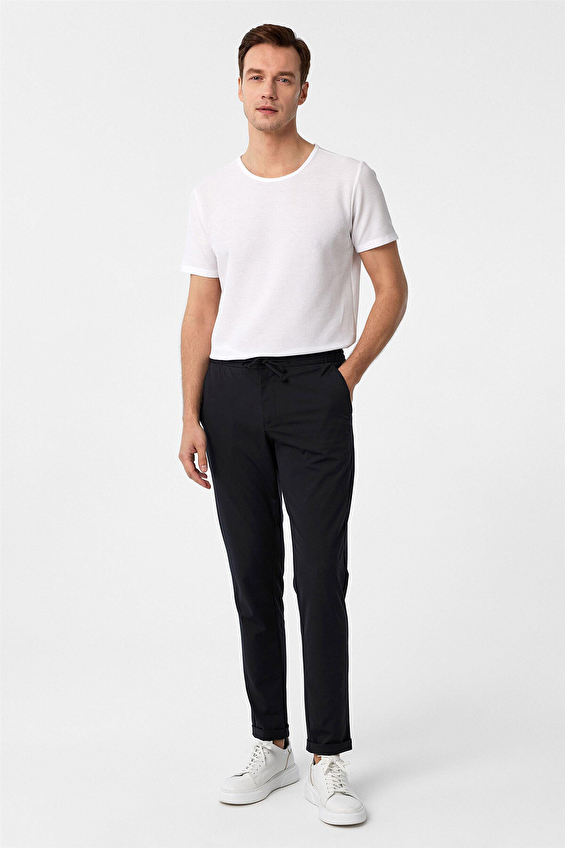 Süvari Slim Fit Erkek Pantolon 2020500690 Siyah