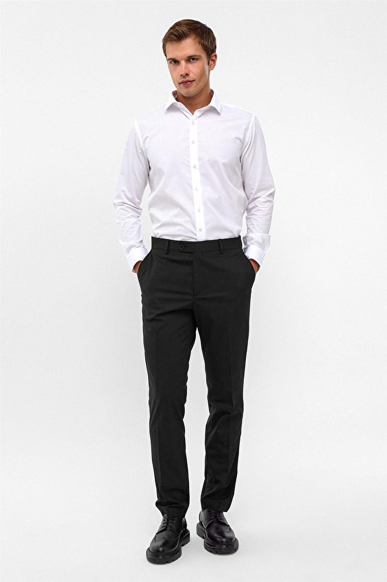 Süvari Slim Fit Erkek Pantolon 1014400421 Siyah
