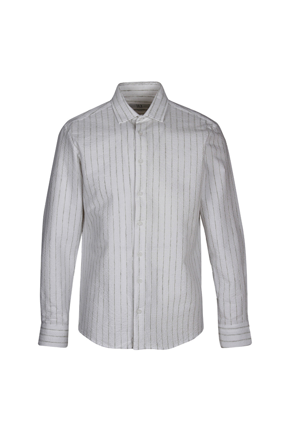 Süvari Slim Fit Klasik Yaka Erkek Gömlek 1008400310 Su yeşili Süvari Slim Fit Klasik Yaka Erkek Gömlek 1008400310 Su yeşili