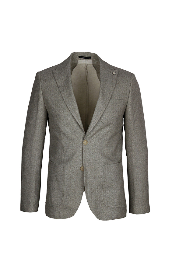 Süvari Slim Fit Sivri Yaka Erkek Ceket 2021600397 Su yeşili Süvari Slim Fit Sivri Yaka Erkek Ceket 2021600397 Su yeşili