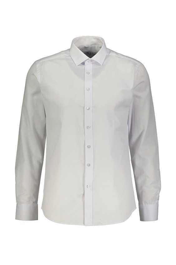 Süvari Slim Fit Erkek Gömlek 1007100694 Açık beyaz Süvari Slim Fit Erkek Gömlek 1007100694 Açık beyaz
