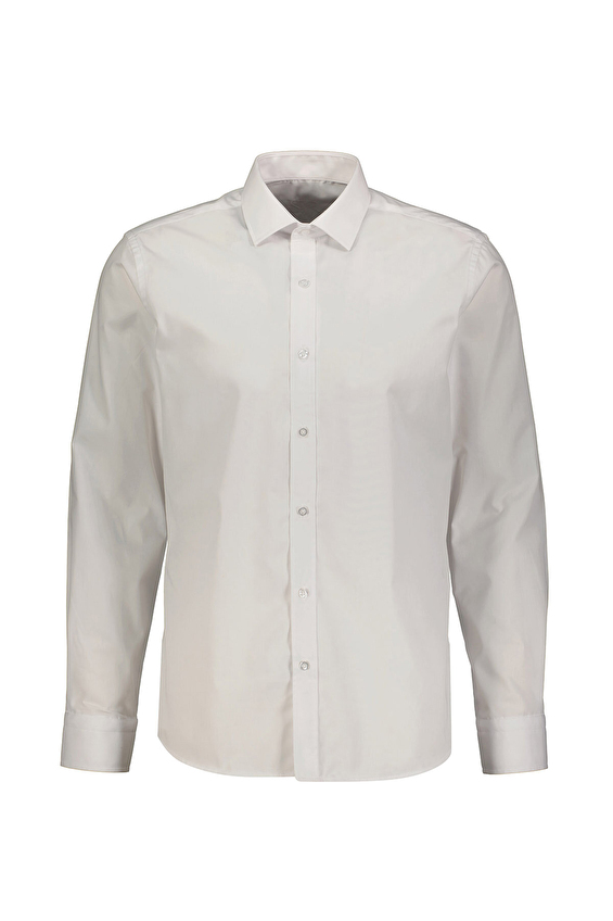 Süvari Slim Fit Erkek Gömlek 1007100707 Açık beyaz Süvari Slim Fit Erkek Gömlek 1007100707 Açık beyaz