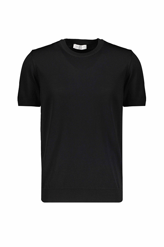 Süvari Regular Fit Erkek Triko 2013700003 Siyah Süvari Regular Fit Erkek Triko 2013700003 Siyah
