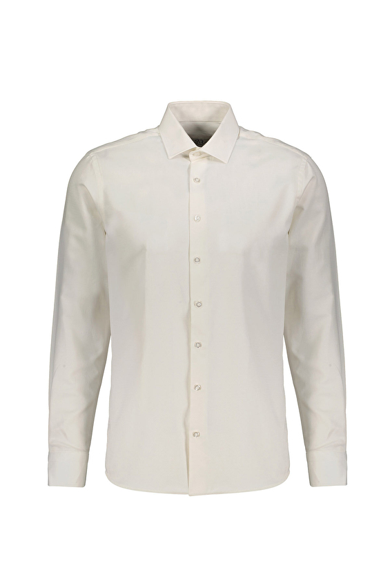 Süvari Slim Fit Erkek Gömlek 2024700622 Ekru Süvari Slim Fit Erkek Gömlek 2024700622 Ekru