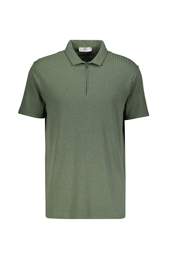 Süvari Slim Fit Erkek Tişört 1014000023 Haki Süvari Slim Fit Erkek Tişört 1014000023 Haki