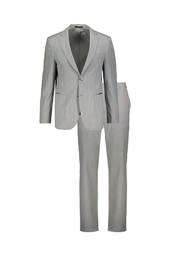 Süvari Slim Fit Erkek Takım Elbise 1006900398 Gri Süvari Slim Fit Erkek Takım Elbise 1006900398 Gri
