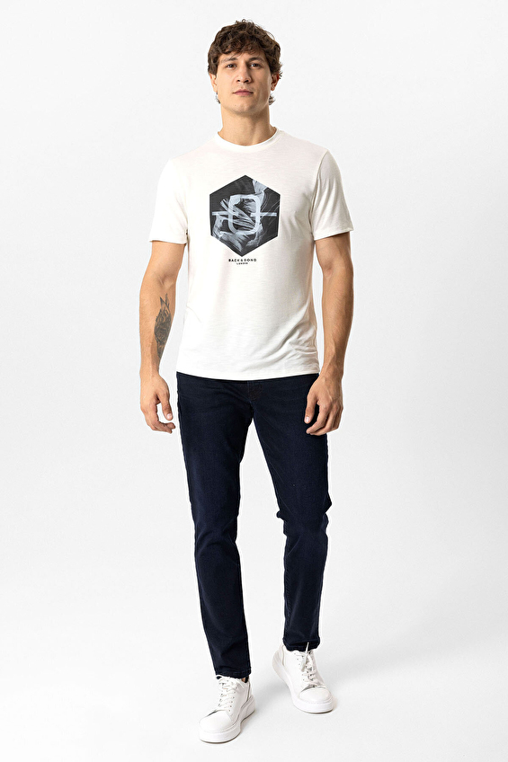 Back&Bond Slim Fit Erkek Pantolon B34W35002 Lacivert Back&Bond Slim Fit Erkek Pantolon B34W35002 Lacivert