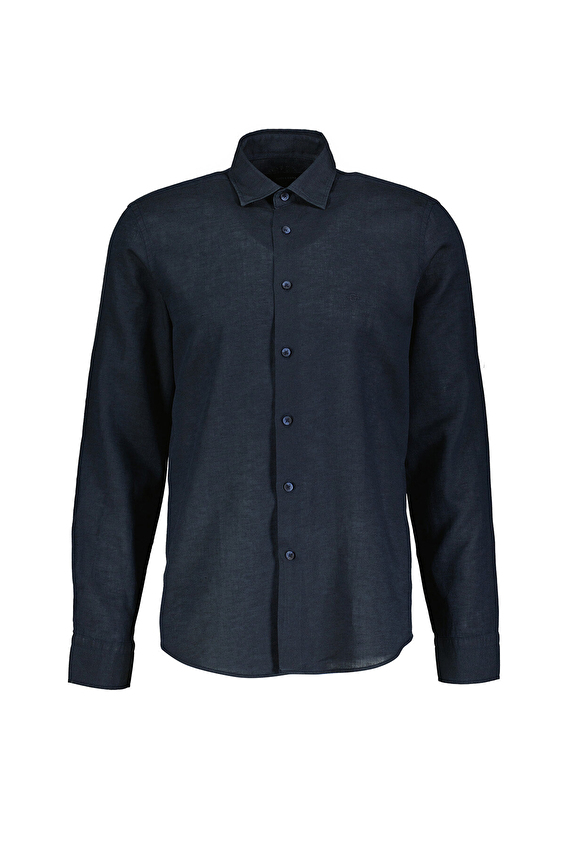 Back&Bond Regular Fit Erkek Gömlek B34S20007 Lacivert Back&Bond Regular Fit Erkek Gömlek B34S20007 Lacivert