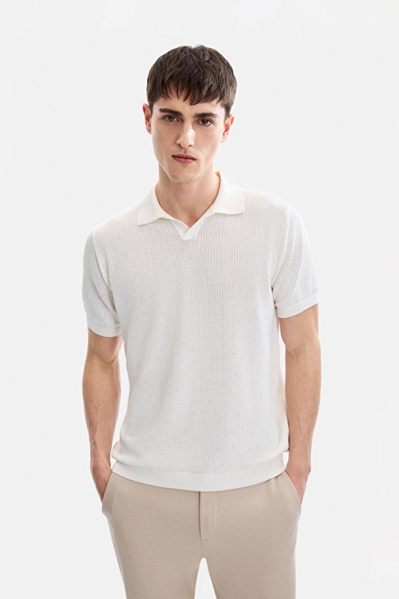 Back&Bond Regular Fit Erkek Triko B35S40030 Açık beyaz Back&Bond Regular Fit Erkek Triko B35S40030 Açık beyaz