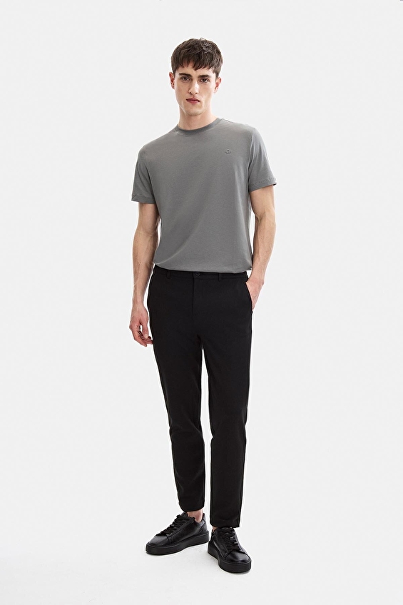 Back&Bond Regular Fit Erkek Pantolon B35S34012 Siyah Back&Bond Regular Fit Erkek Pantolon B35S34012 Siyah