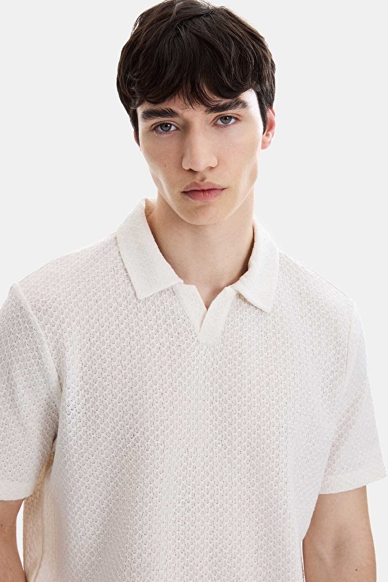 Back&Bond Regular Fit Erkek Tişört B35S10048 Bej Back&Bond Regular Fit Erkek Tişört B35S10048 Bej