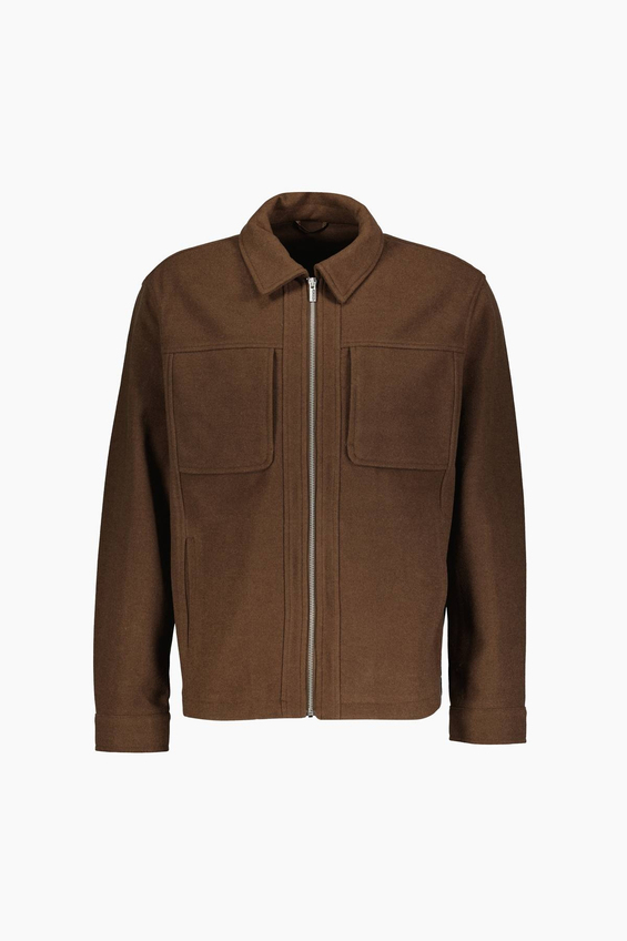 Back&Bond Regular Fit Erkek Mont BMN6004800000 Kahve