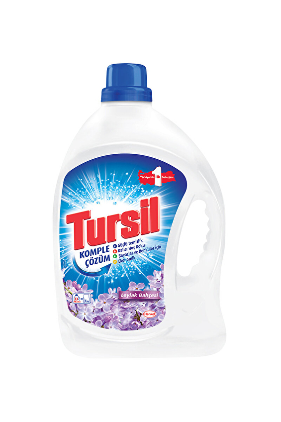 Tursil Sıvı Çamaşır Deterjanı Leylak Beyazlar ve Renkliler 33 Yıkama 2145 ml