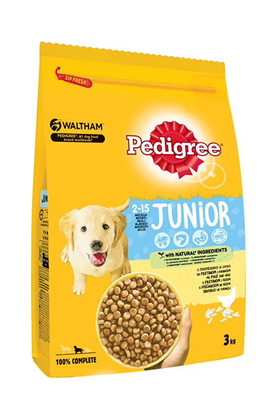 Pedigree Kuru Yavru Köpek Maması 3Kg