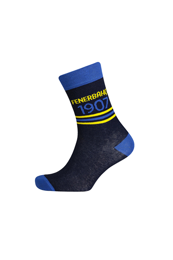 Çimpa Lisanslı Çorap Unisex Fenerbahçe Çorap SFB22732 RNK Renkli