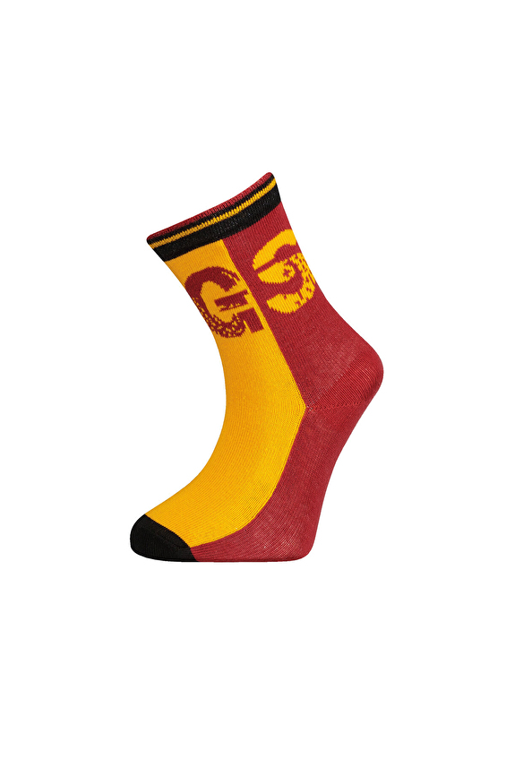 Çimpa Lisanslı Çorap Çocuk Galatasaray Çorap SGS22739 RNK Renkli