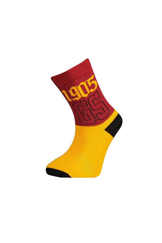 Çimpa Lisanslı Çorap Çocuk Galatasaray Çorap SGS22735 RNK Renkli