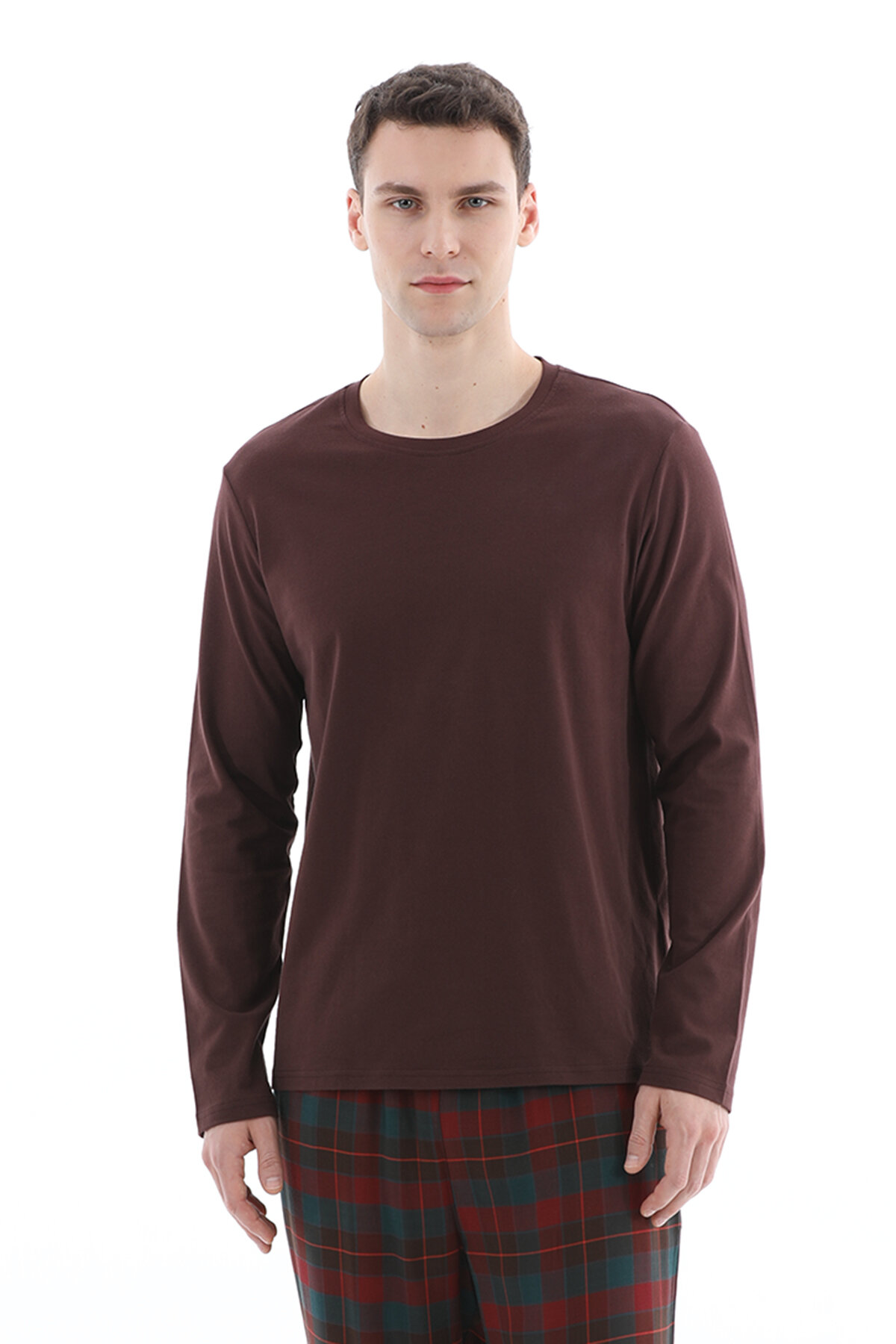 Cottons & Clouds Erkek Pijama Takımı CC2178 Bordo