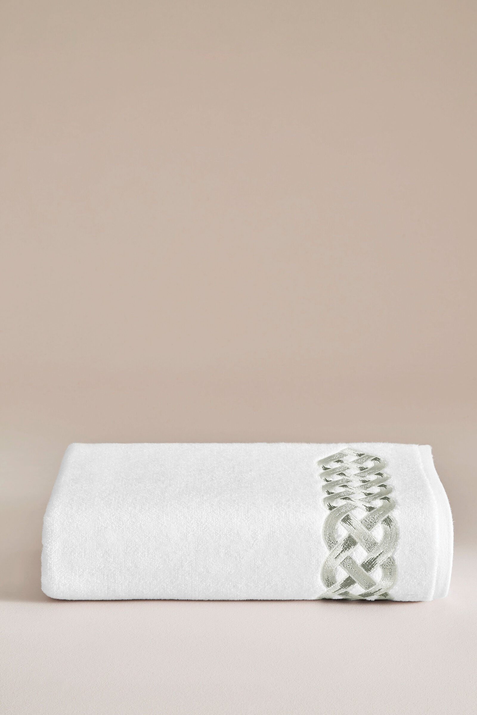 Cottons & Clouds Wicker Nakışlı Banyo Havlusu 100x150 cm