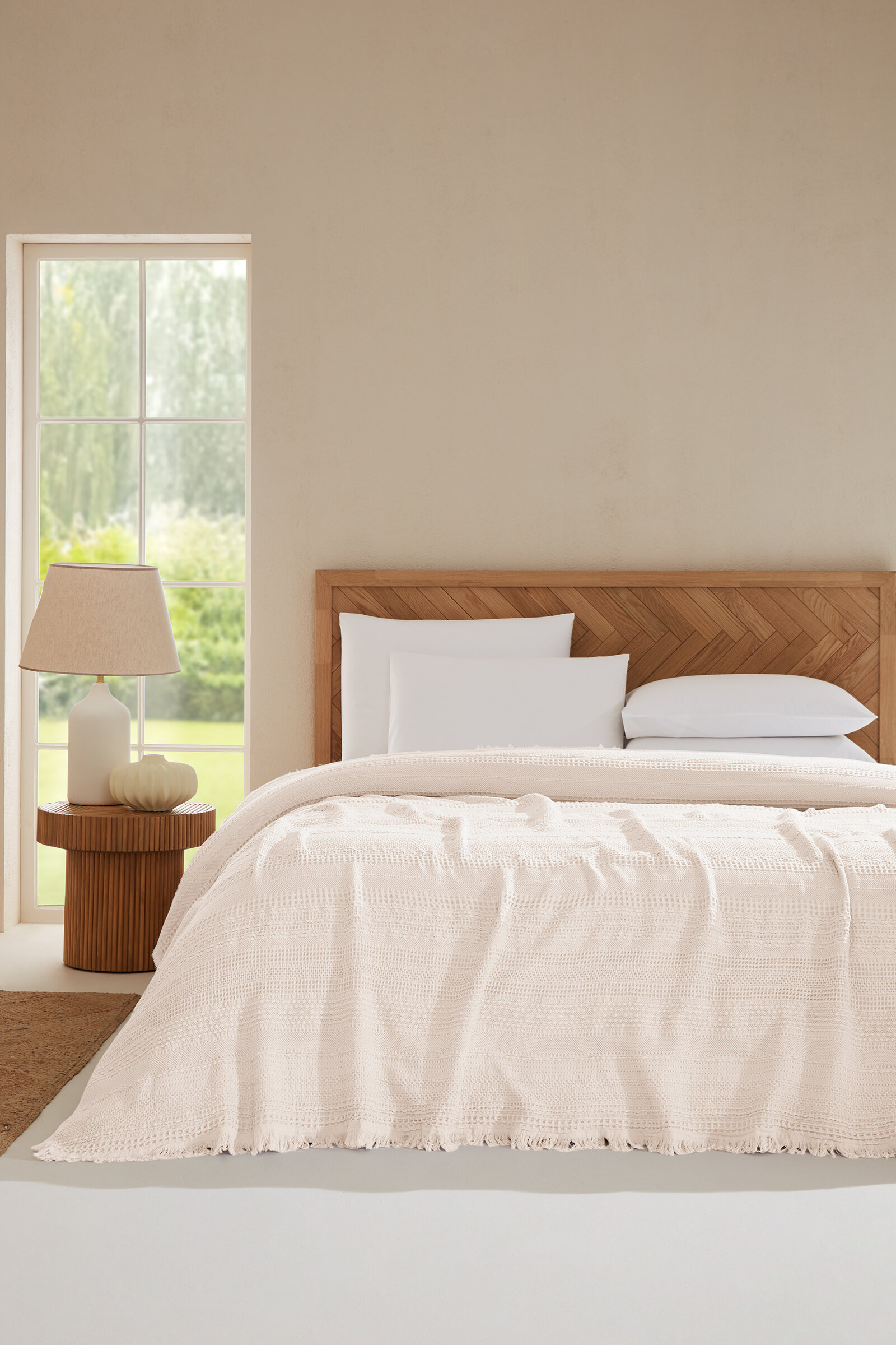 Cottons & Clouds Tribal Çift Kişilik Yatak Örtüsü 240 x 250 cm